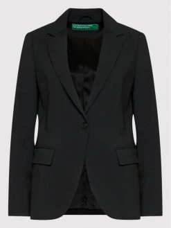 United Colors Of Benetton Γυναίκες Σακάκια & Μπλέιζερ Μπλέιζερ 2XHW53523 Μαύρο Regular Fit Μαύρο -United Colors Of Benetton Κατάστημα unnamed file 2259