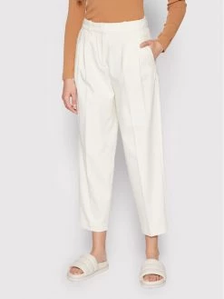 United Colors Of Benetton Γυναίκες Υφασμάτινα Παντελόνια Παντελόνι υφασμάτινο 45H6DF00A Μπεζ Regular Fit Μπεζ