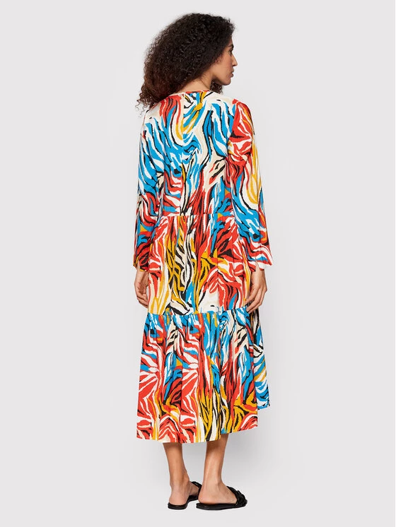 United Colors Of Benetton Γυναίκες Καθημερινά Φορέματα Φόρεμα καθημερινό 4G3QDV00E Έγχρωμο Regular Fit Έγχρωμο 3 United Colors Of Benetton Γυναίκες Καθημερινά Φορέματα Φόρεμα καθημερινό 4G3QDV00E Έγχρωμο Regular Fit Έγχρωμο - Image 3