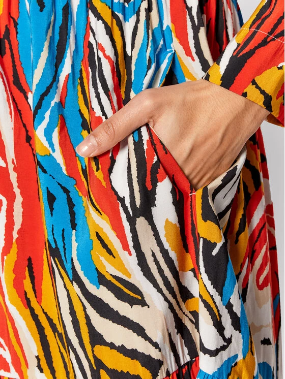 United Colors Of Benetton Γυναίκες Καθημερινά Φορέματα Φόρεμα καθημερινό 4G3QDV00E Έγχρωμο Regular Fit Έγχρωμο 4 United Colors Of Benetton Γυναίκες Καθημερινά Φορέματα Φόρεμα καθημερινό 4G3QDV00E Έγχρωμο Regular Fit Έγχρωμο - Image 4