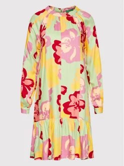 United Colors Of Benetton Γυναίκες Καθημερινά Φορέματα Φόρεμα καθημερινό 4FYADV00J Πράσινο Regular Fit Πράσινο -United Colors Of Benetton Κατάστημα unnamed file 2294