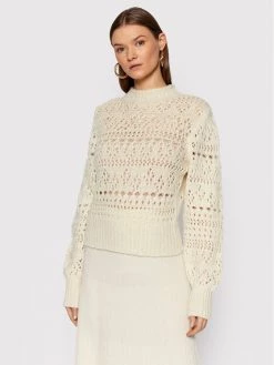 United Colors Of Benetton Γυναίκες Πουλόβερ 114UD200F Μπεζ Regular Fit Μπεζ