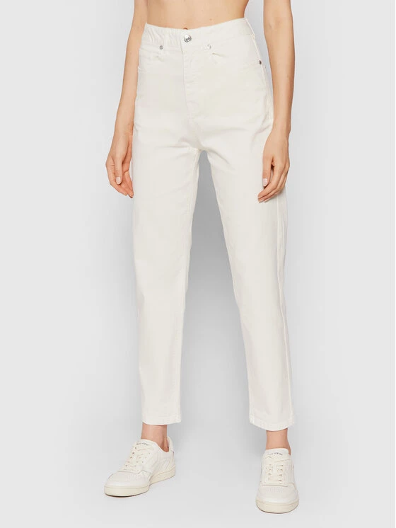 United Colors Of Benetton Γυναίκες Boyfriends Τζιν 4GD757533 Λευκό Regular Fit Λευκό 1 United Colors Of Benetton Γυναίκες Boyfriends Τζιν 4GD757533 Λευκό Regular Fit Λευκό