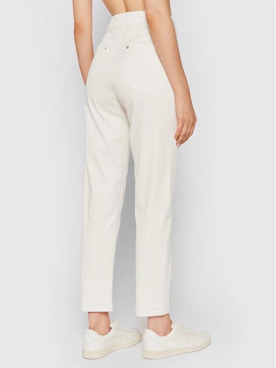 United Colors Of Benetton Γυναίκες Boyfriends Τζιν 4GD757533 Λευκό Regular Fit Λευκό 3 United Colors Of Benetton Γυναίκες Boyfriends Τζιν 4GD757533 Λευκό Regular Fit Λευκό - Image 3