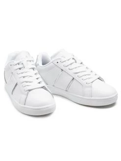 United Colors Of Benetton Γυναίκες Αθλητικά Walk Lth BTW114010 Λευκό Λευκό -United Colors Of Benetton Κατάστημα unnamed file 2389