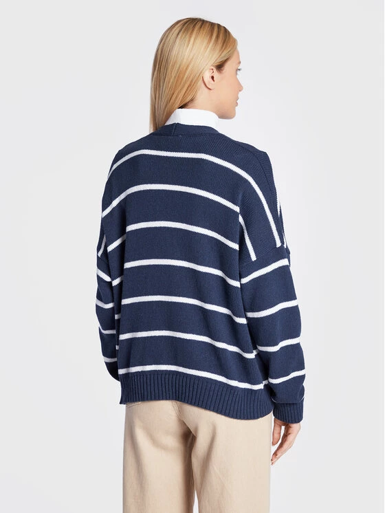 United Colors Of Benetton Γυναίκες Ζακέτες Ζακέτα 1040E600S Σκούρο μπλε Regular Fit Σκούρο μπλε 3 United Colors Of Benetton Γυναίκες Ζακέτες Ζακέτα 1040E600S Σκούρο μπλε Regular Fit Σκούρο μπλε - Image 3