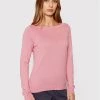 United Colors Of Benetton Γυναίκες Πουλόβερ 102MD1O02 Ροζ Regular Fit Ροζ