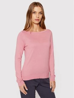United Colors Of Benetton Γυναίκες Πουλόβερ 102MD1O02 Ροζ Regular Fit Ροζ