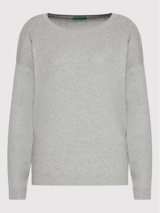 United Colors Of Benetton Γυναίκες Πουλόβερ 1091D100E Γκρι Relaxed Fit Γκρι 5 United Colors Of Benetton Γυναίκες Πουλόβερ 1091D100E Γκρι Relaxed Fit Γκρι - Image 5