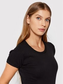 United Colors Of Benetton Γυναίκες T-shirts T-Shirt 1091D1M10 Μαύρο Regular Fit Μαύρο -United Colors Of Benetton Κατάστημα unnamed file 2451