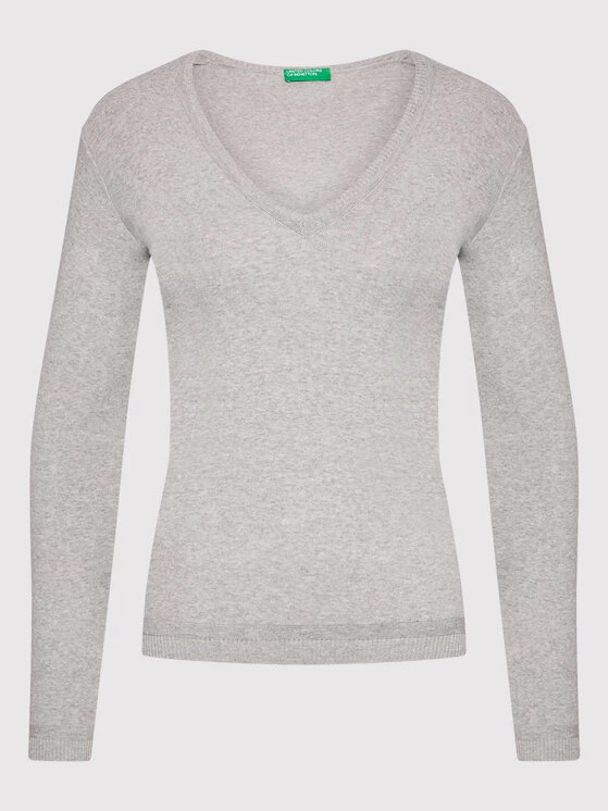 United Colors Of Benetton Γυναίκες Πουλόβερ 1091D4625 Γκρι Slim Fit Γκρι 5 United Colors Of Benetton Γυναίκες Πουλόβερ 1091D4625 Γκρι Slim Fit Γκρι - Image 5