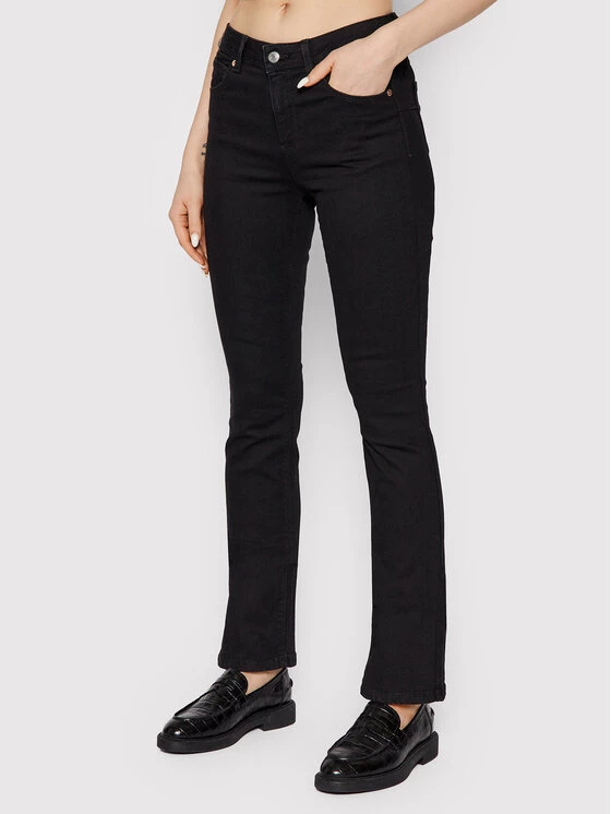 United Colors Of Benetton Γυναίκες Straight Leg Τζιν 4NF1574K4 Μαύρο Regular Fit Μαύρο 1 United Colors Of Benetton Γυναίκες Straight Leg Τζιν 4NF1574K4 Μαύρο Regular Fit Μαύρο