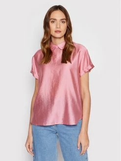 United Colors Of Benetton Γυναίκες Μπλουζάκια Μπλουζάκι 52GYDQ00A Ροζ Regular Fit Ροζ