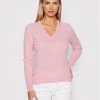 United Colors Of Benetton Γυναίκες Πουλόβερ 1002D4488 Ροζ Regular Fit Ροζ
