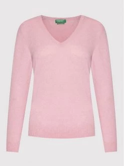 United Colors Of Benetton Γυναίκες Πουλόβερ 1002D4488 Ροζ Regular Fit Ροζ -United Colors Of Benetton Κατάστημα unnamed file 2472