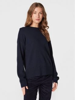 United Colors Of Benetton Γυναίκες Πουλόβερ 103FE200L Σκούρο μπλε Relaxed Fit Σκούρο μπλε