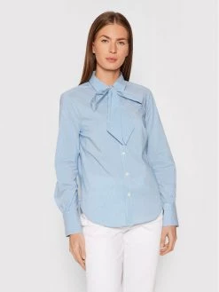 United Colors Of Benetton Γυναίκες Casual Πουκάμισα Πουκάμισο 5EIT5QD75 Μπλε Regular Fit Μπλε