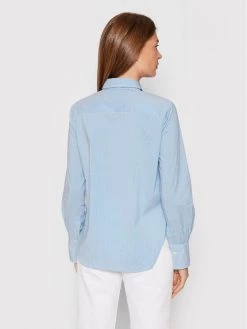 United Colors Of Benetton Γυναίκες Casual Πουκάμισα Πουκάμισο 5EIT5QD75 Μπλε Regular Fit Μπλε -United Colors Of Benetton Κατάστημα unnamed file 2490