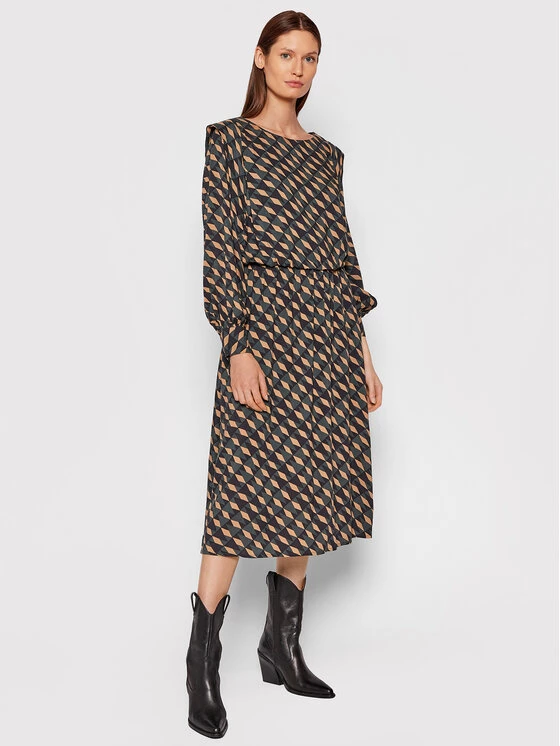 United Colors Of Benetton Γυναίκες Καθημερινά Φορέματα Φόρεμα καθημερινό 4Q4ZDV00S Έγχρωμο Relaxed Fit Έγχρωμο 2 United Colors Of Benetton Γυναίκες Καθημερινά Φορέματα Φόρεμα καθημερινό 4Q4ZDV00S Έγχρωμο Relaxed Fit Έγχρωμο - Image 2