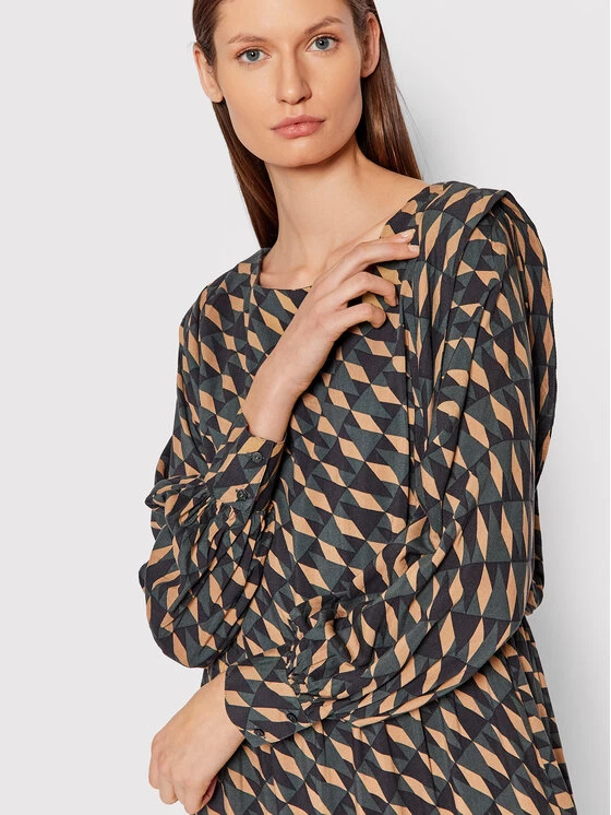 United Colors Of Benetton Γυναίκες Καθημερινά Φορέματα Φόρεμα καθημερινό 4Q4ZDV00S Έγχρωμο Relaxed Fit Έγχρωμο 4 United Colors Of Benetton Γυναίκες Καθημερινά Φορέματα Φόρεμα καθημερινό 4Q4ZDV00S Έγχρωμο Relaxed Fit Έγχρωμο - Image 4