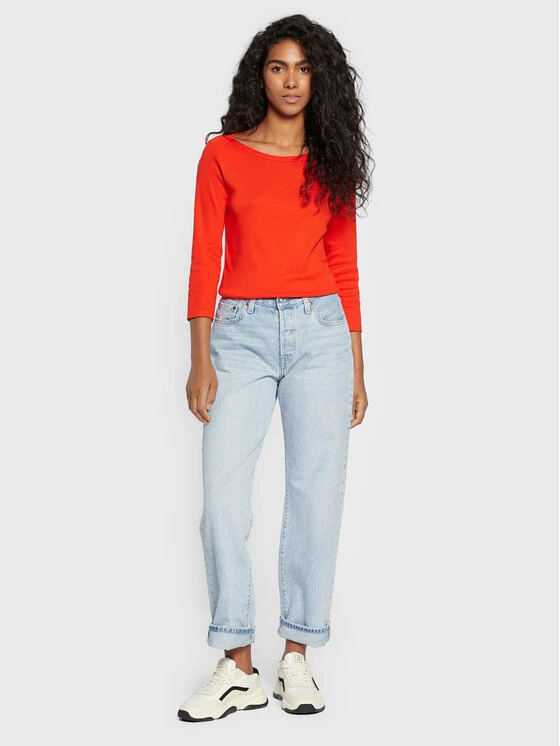 United Colors Of Benetton Γυναίκες Μπλουζάκια Μπλουζάκι 3GA2E16A1 Κόκκινο Regular Fit Κόκκινο 2 United Colors Of Benetton Γυναίκες Μπλουζάκια Μπλουζάκι 3GA2E16A1 Κόκκινο Regular Fit Κόκκινο - Image 2