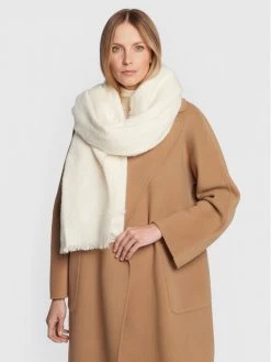 United Colors Of Benetton Γυναίκες Κασκόλ Πασμίνα 6HPADU006 Εκρού Εκρού