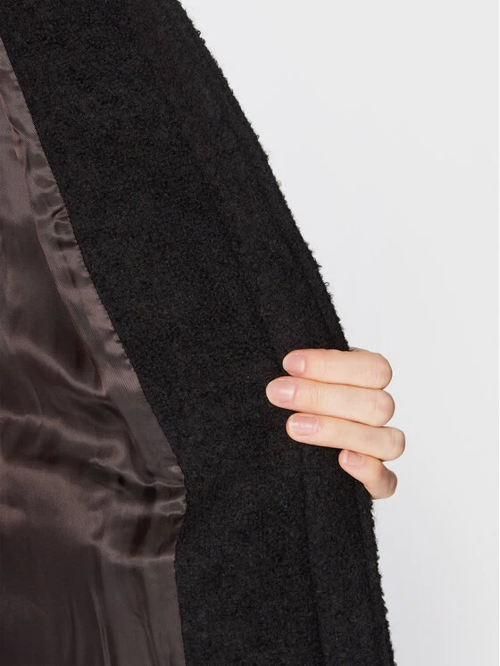 United Colors Of Benetton Γυναίκες Μεταβατικά Παλτά Παλτό μεταβατικό 2WDPDN00Z Μαύρο Regular Fit Μαύρο 6 United Colors Of Benetton Γυναίκες Μεταβατικά Παλτά Παλτό μεταβατικό 2WDPDN00Z Μαύρο Regular Fit Μαύρο - Image 6