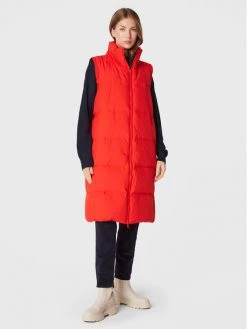 United Colors Of Benetton Γυναίκες Χειμωνιάτικα Μπουφάν Μπουφάν πουπουλένιο 2JF8536U3 Κόκκινο Regular Fit Κόκκινο