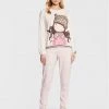 United Colors Of Benetton Γυναίκες Πιτζάμες Σετ Πιτζάμα 3Y5E3P00V Ροζ Regular Fit Ροζ
