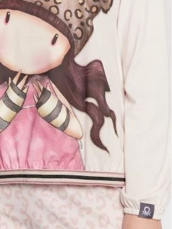 United Colors Of Benetton Γυναίκες Πιτζάμες Σετ Πιτζάμα 3Y5E3P00V Ροζ Regular Fit Ροζ -United Colors Of Benetton Κατάστημα unnamed file 2669