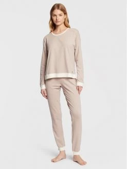 United Colors Of Benetton Γυναίκες Πιτζάμες Σετ Πιτζάμα 3L333P00H Γκρι Regular Fit Γκρι