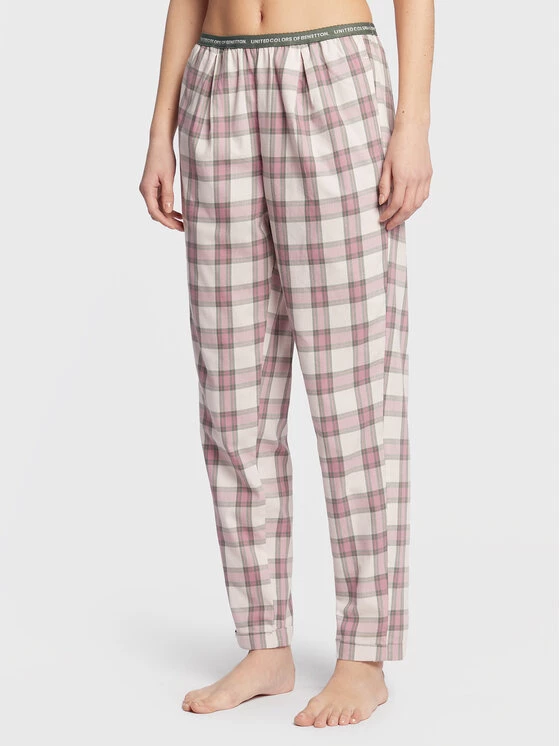 United Colors Of Benetton Γυναίκες Παντελόνια Πιτζάμας Παντελόνι πιτζάμας 47PJ3F461 Ροζ Regular Fit Ροζ 1 United Colors Of Benetton Γυναίκες Παντελόνια Πιτζάμας Παντελόνι πιτζάμας 47PJ3F461 Ροζ Regular Fit Ροζ
