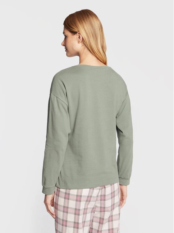 United Colors Of Benetton Γυναίκες Μπλούζες & Μπλουζάκια Πιτζάμας Μπλούζα πιτζάμας 37YW3M032 Πράσινο Regular Fit Πράσινο 2 United Colors Of Benetton Γυναίκες Μπλούζες & Μπλουζάκια Πιτζάμας Μπλούζα πιτζάμας 37YW3M032 Πράσινο Regular Fit Πράσινο - Image 2