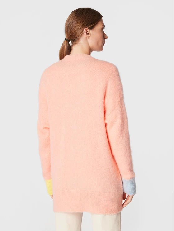 United Colors Of Benetton Γυναίκες Ζακέτες Ζακέτα 1042E601A Πορτοκαλί Oversize Πορτοκαλί 3 United Colors Of Benetton Γυναίκες Ζακέτες Ζακέτα 1042E601A Πορτοκαλί Oversize Πορτοκαλί - Image 3