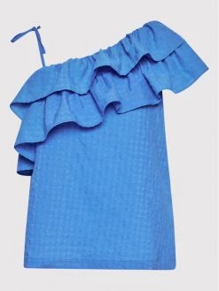 United Colors Of Benetton Γυναίκες Μπλουζάκια Μπλουζάκι 5ZRPDH002 Μπλε Regular Fit Μπλε -United Colors Of Benetton Κατάστημα unnamed file 2744