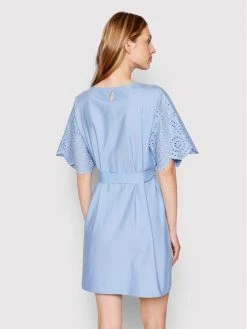 United Colors Of Benetton Γυναίκες Καθημερινά Φορέματα Φόρεμα καθημερινό 4EW7DV01B Μπλε Regular Fit Μπλε -United Colors Of Benetton Κατάστημα unnamed file 2769