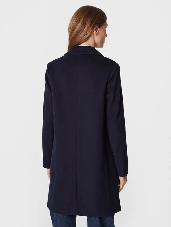 United Colors Of Benetton Γυναίκες Μεταβατικά Παλτά Μάλλινο παλτό 2YDTDN012 Σκούρο μπλε Regular Fit Σκούρο μπλε 3 United Colors Of Benetton Γυναίκες Μεταβατικά Παλτά Μάλλινο παλτό 2YDTDN012 Σκούρο μπλε Regular Fit Σκούρο μπλε - Image 3