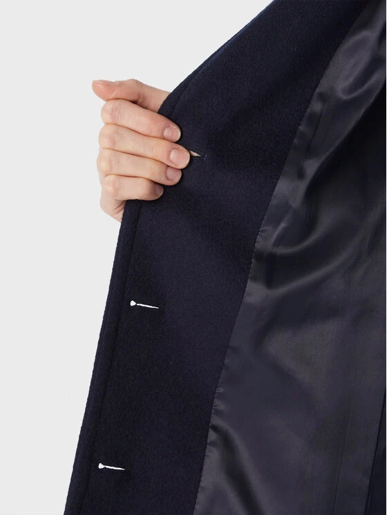 United Colors Of Benetton Γυναίκες Μεταβατικά Παλτά Μάλλινο παλτό 2YDTDN012 Σκούρο μπλε Regular Fit Σκούρο μπλε 6 United Colors Of Benetton Γυναίκες Μεταβατικά Παλτά Μάλλινο παλτό 2YDTDN012 Σκούρο μπλε Regular Fit Σκούρο μπλε - Image 6