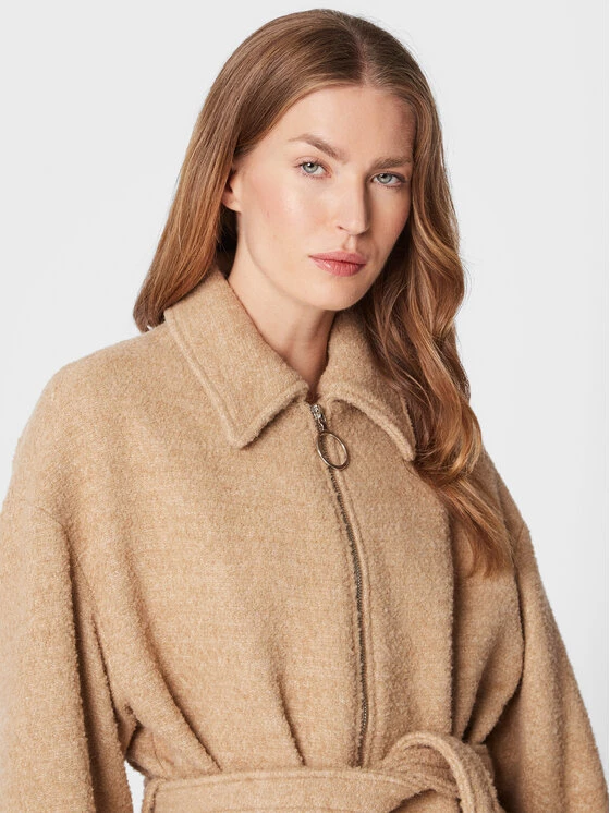 United Colors Of Benetton Γυναίκες Μεταβατικά Παλτά Παλτό μεταβατικό 2WDPDN00Z Μπεζ Regular Fit Μπεζ 4 United Colors Of Benetton Γυναίκες Μεταβατικά Παλτά Παλτό μεταβατικό 2WDPDN00Z Μπεζ Regular Fit Μπεζ - Image 4