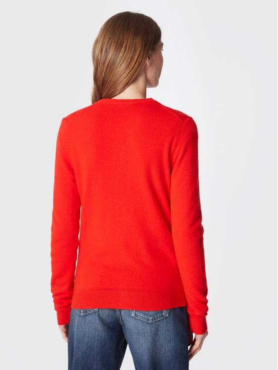 United Colors Of Benetton Γυναίκες Ζακέτες Ζακέτα 1002D5485 Κόκκινο Regular Fit Κόκκινο 3 United Colors Of Benetton Γυναίκες Ζακέτες Ζακέτα 1002D5485 Κόκκινο Regular Fit Κόκκινο - Image 3