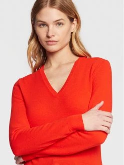 United Colors Of Benetton Γυναίκες Πουλόβερ 1002D4488 Κόκκινο Regular Fit Κόκκινο -United Colors Of Benetton Κατάστημα unnamed file 2835