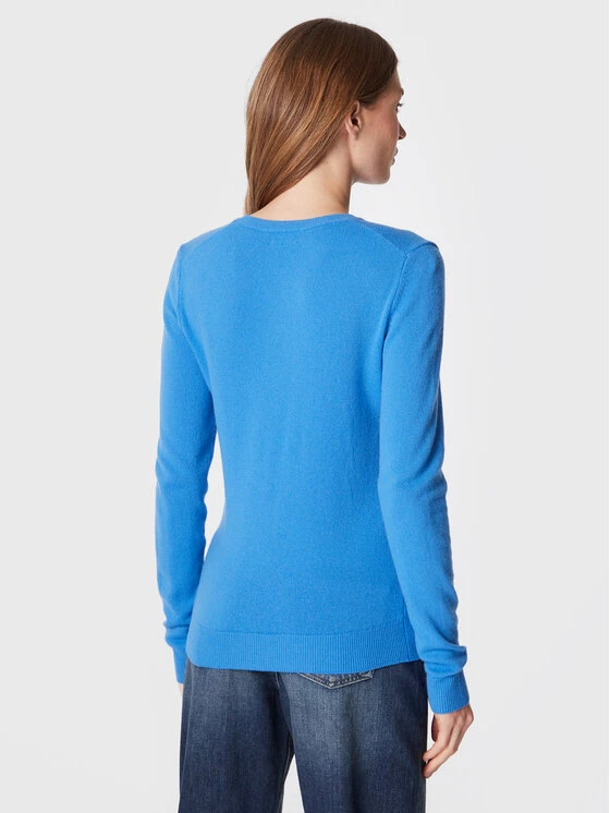 United Colors Of Benetton Γυναίκες Πουλόβερ 1002D1K01 Μπλε Regular Fit Μπλε 3 United Colors Of Benetton Γυναίκες Πουλόβερ 1002D1K01 Μπλε Regular Fit Μπλε - Image 3