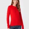 United Colors Of Benetton Γυναίκες Πουλόβερ 1002D1K01 Κόκκινο Regular Fit Κόκκινο