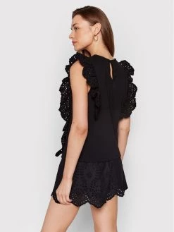 United Colors Of Benetton Γυναίκες Μπλουζάκια Μπλουζάκι 5PQYD101D Μαύρο Regular Fit Μαύρο -United Colors Of Benetton Κατάστημα unnamed file 2884