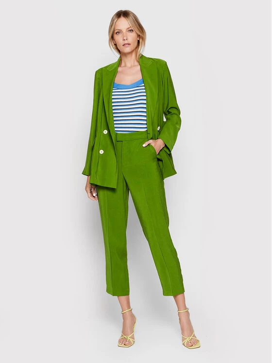 United Colors Of Benetton Γυναίκες Υφασμάτινα Παντελόνια Παντελόνι υφασμάτινο 4NTMDF00Y Πράσινο Regular Fit Πράσινο 3 United Colors Of Benetton Γυναίκες Υφασμάτινα Παντελόνια Παντελόνι υφασμάτινο 4NTMDF00Y Πράσινο Regular Fit Πράσινο - Image 3