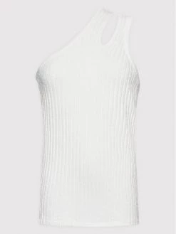 United Colors Of Benetton Γυναίκες Tops Τοπ 3G0WDH003 Λευκό Slim Fit Λευκό -United Colors Of Benetton Κατάστημα unnamed file 2947