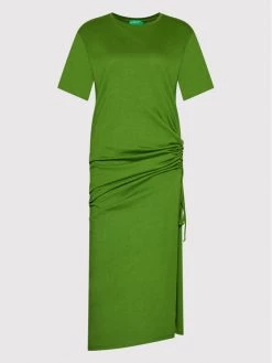 United Colors Of Benetton Γυναίκες Καθημερινά Φορέματα Φόρεμα καθημερινό 3BL0DV008 Πράσινο Regular Fit Πράσινο -United Colors Of Benetton Κατάστημα unnamed file 2962