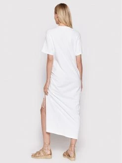 United Colors Of Benetton Γυναίκες Καθημερινά Φορέματα Φόρεμα καθημερινό 3BL0DV008 Λευκό Regular Fit Λευκό -United Colors Of Benetton Κατάστημα unnamed file 2970