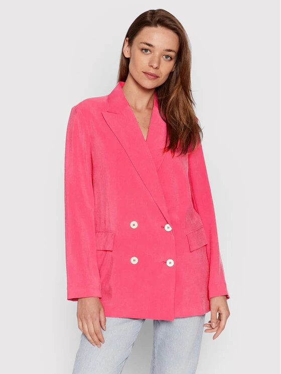 United Colors Of Benetton Γυναίκες Σακάκια & Μπλέιζερ Μπλέιζερ 2NTMDW00B Ροζ Relaxed Fit Ροζ 1 United Colors Of Benetton Γυναίκες Σακάκια & Μπλέιζερ Μπλέιζερ 2NTMDW00B Ροζ Relaxed Fit Ροζ