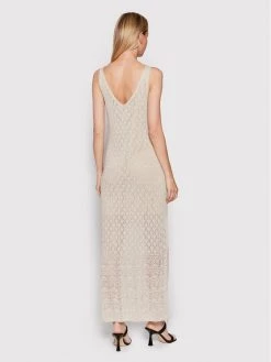 United Colors Of Benetton Γυναίκες Πλεκτά Φορέματα Φόρεμα υφασμάτινο 113BDV00D Μπεζ Regular Fit Μπεζ -United Colors Of Benetton Κατάστημα unnamed file 2980